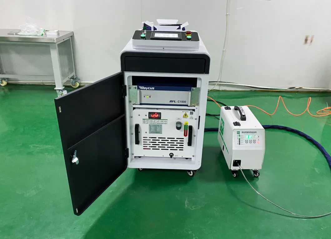 1000W 1500W Carbon Steel Soldering Machine Handheld Wobble Head Fiber Laser Welding Machine