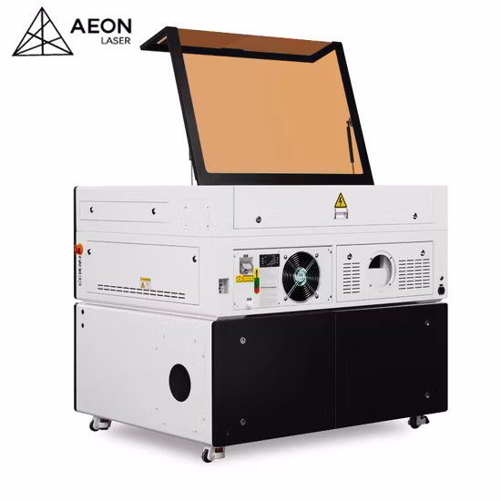 Aeon 30W/60W/80W/RF30W Machine d'impression 3D 900mm * 600mm découpeur Laser CO2 de refroidissement par eau pour cuir acrylique cristal MDF